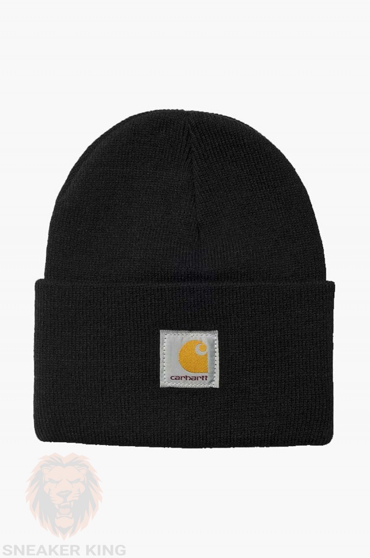 Шапка Carhartt knit cuffed beanie A18 - BLK